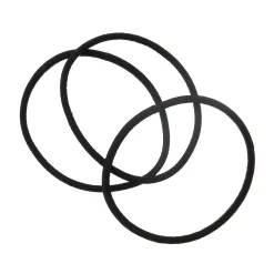 Accessoires Pour Cheveux^Muji 2 élastiques noirs