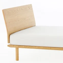 Lits^Muji 4 pieds en bois naturel 26cm