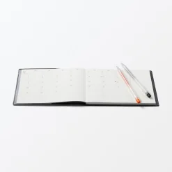 Agendas Et Calendriers^Muji Agenda mensuel et hebdomadaire 2026 - Format B6, Noir