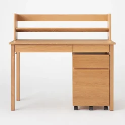 Bureau|Armoires^Muji Armoire de bureau en bois de chêne