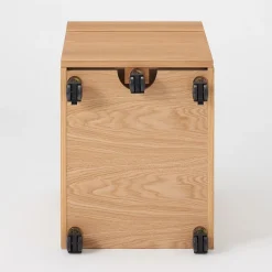 Bureau|Armoires^Muji Armoire de bureau en bois de chêne