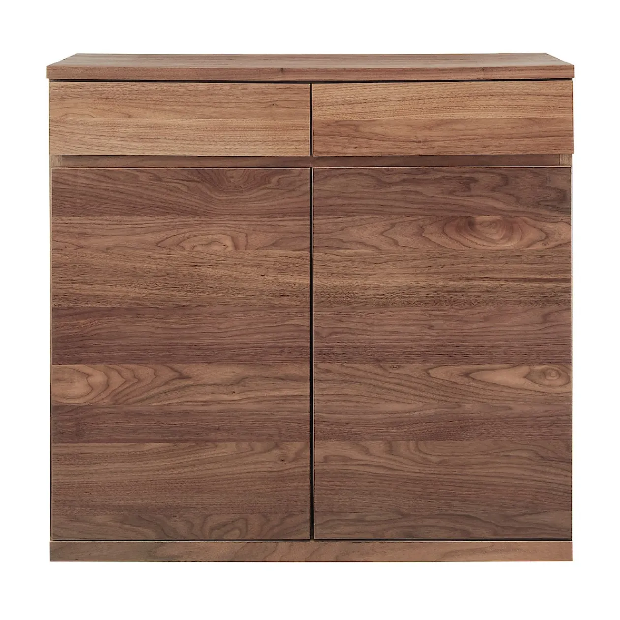 Armoires^Muji Armoire en noyer avec tiroirs