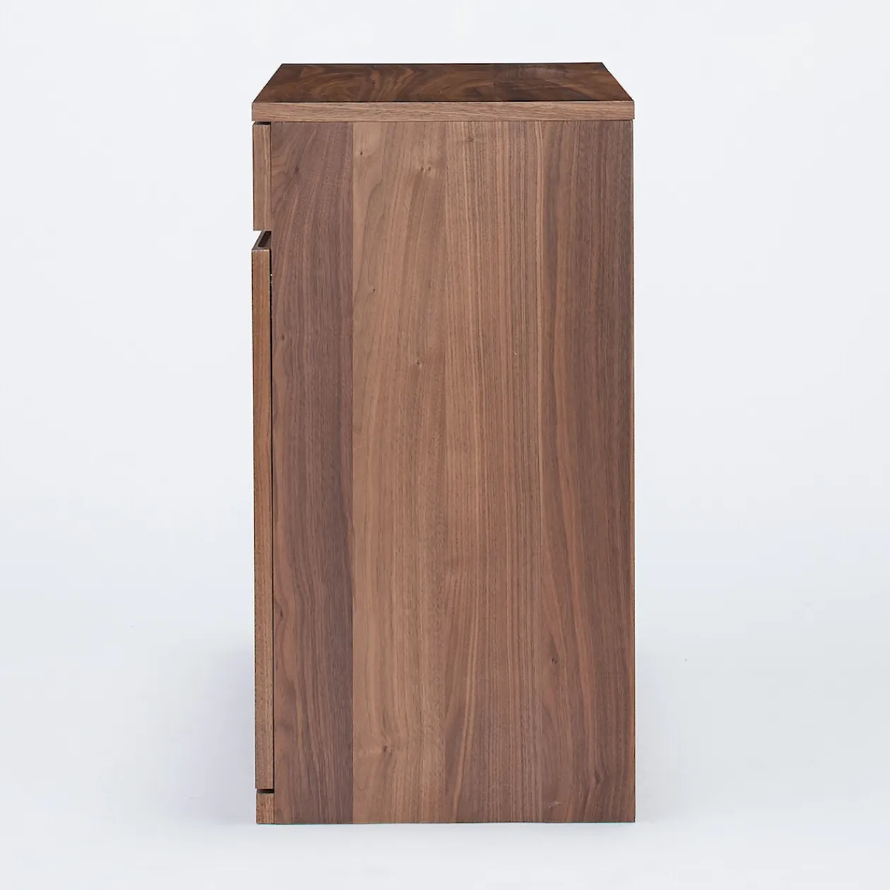 Armoires^Muji Armoire en noyer avec tiroirs