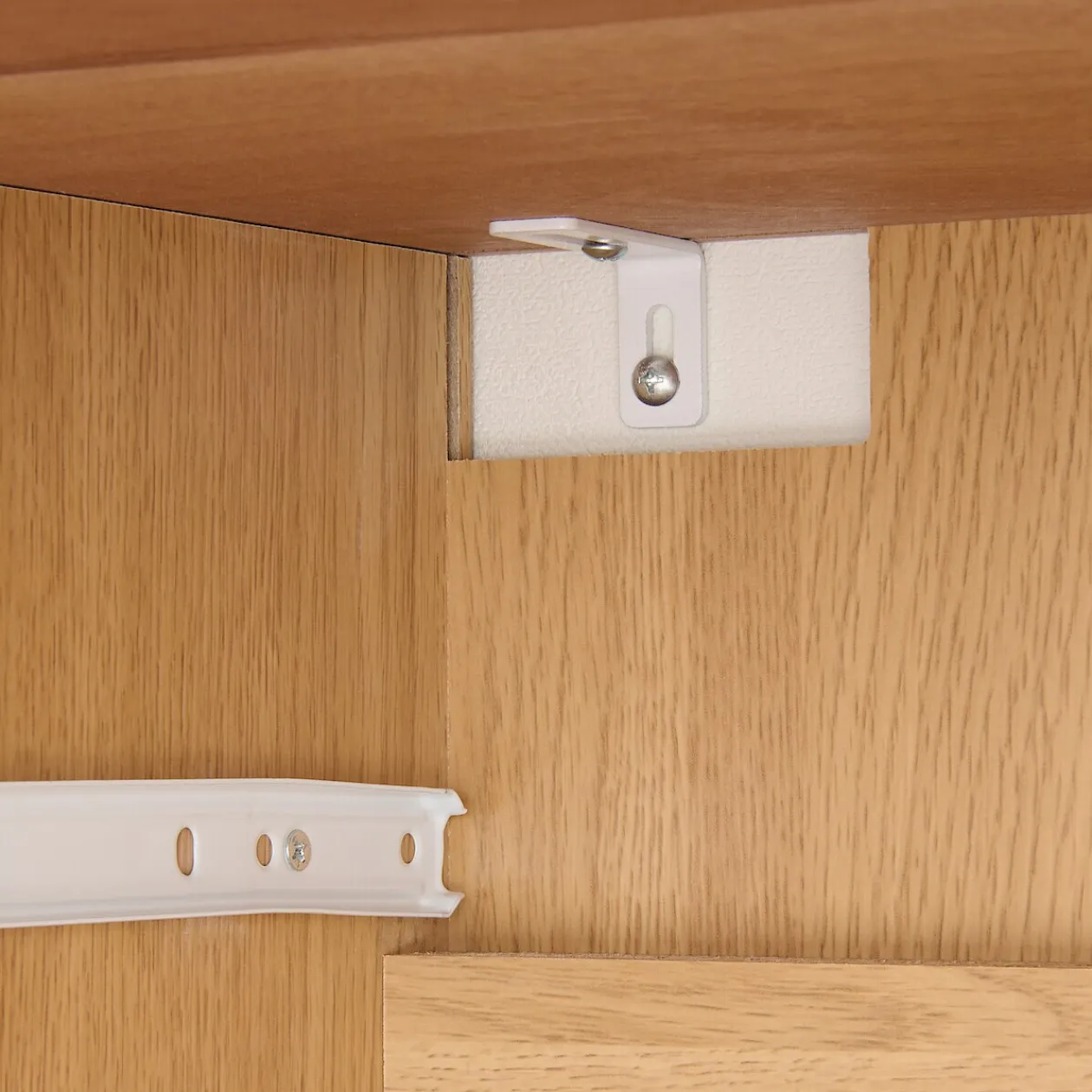 Armoires^Muji Armoire en noyer avec tiroirs