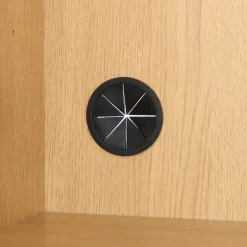 Armoires^Muji Armoire en noyer avec tiroirs