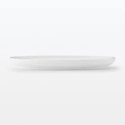Vaisselle^Muji Art de la table du quotidien ‐ Assiette ovale S
