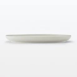 Vaisselle^Muji Art de la table du quotidien ‐ Assiette ovale S