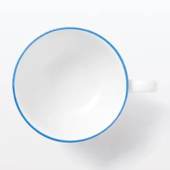 Verrerie^Muji Art de la table du quotidien - Tasse à thé à bande bleue