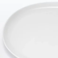 Vaisselle^Muji Art de la table du quotidien ‐ Assiette ovale L