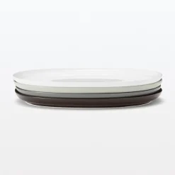 Vaisselle^Muji Art de la table du quotidien ‐ Assiette ovale L
