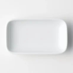 Vaisselle^Muji Assiette rectangulaire Hakuji 11x6.5cm