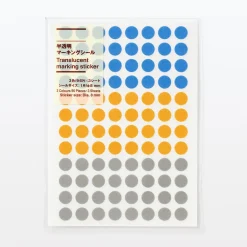 Fournitures De Bureau^Muji Autocollants de marquage translucides