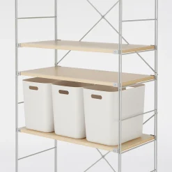 Rangements En Polyéthylène Souple^Muji Bac en polyéthylène souple L25.5X P36X H32cm