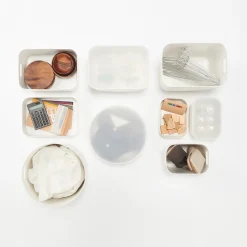 Rangements En Polyéthylène Souple^Muji Bac en polyéthylène souple L25.5X P36X H32cm