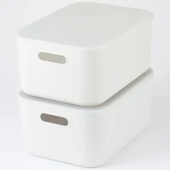 Rangements En Polyéthylène Souple^Muji Bac en polyéthylène souple L25.5X P36X H16cm