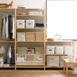 Rangements En Polyéthylène Souple^Muji Bac en polyéthylène souple L25.5X P36X H16cm