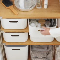 Rangements En Polyéthylène Souple^Muji Bac en polyéthylène souple L25.5X P36X H16cm