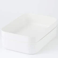 Rangements En Polyéthylène Souple^Muji Bac en polyéthylène souple L25.5X P36X H8cm