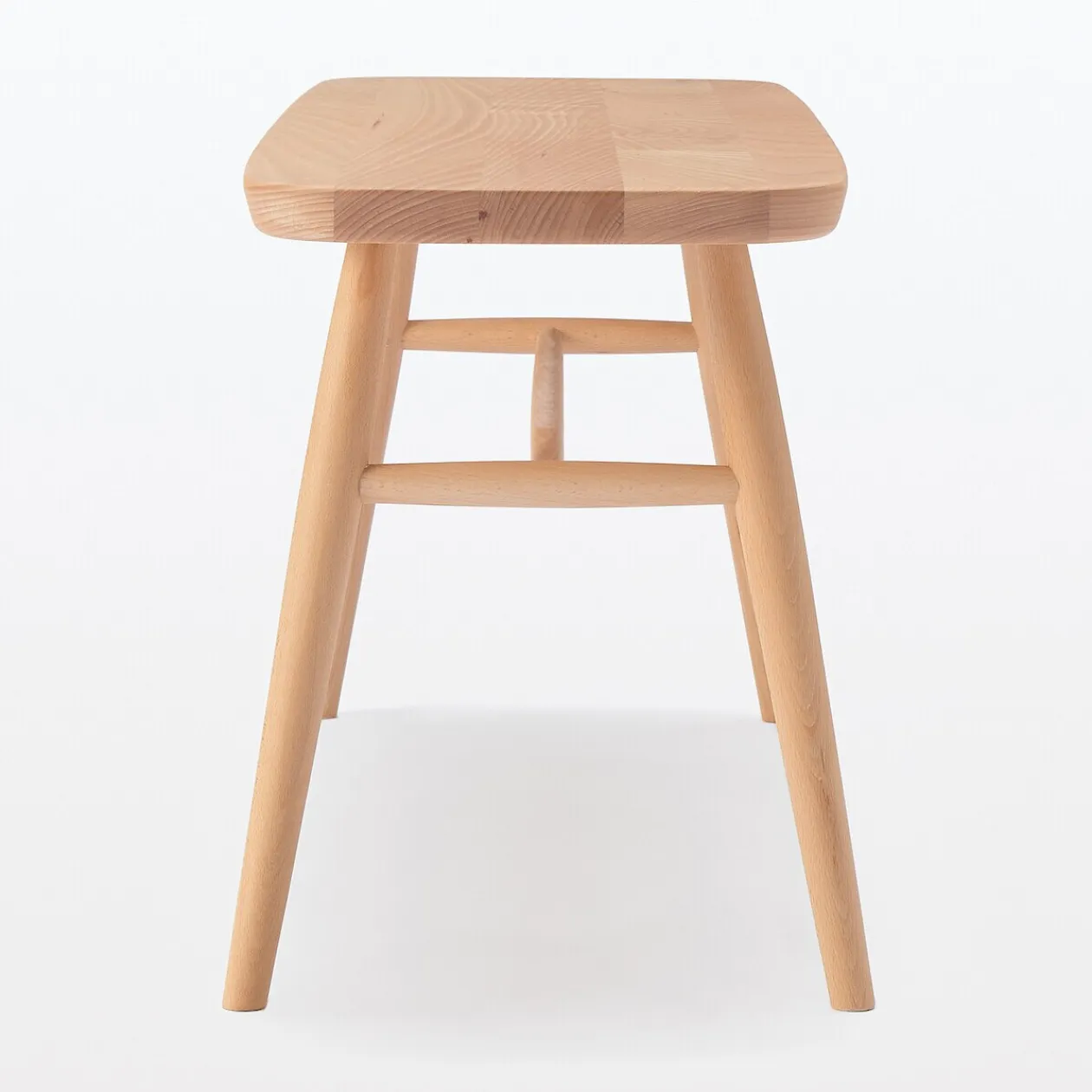 Chaises, Bancs Et Tabourets^Muji Banc en hêtre massif à pieds arrondis