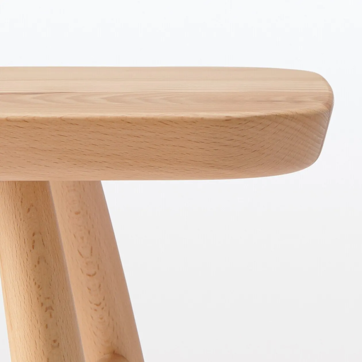 Chaises, Bancs Et Tabourets^Muji Banc en hêtre massif à pieds arrondis