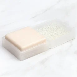 Bain Et Douche^Muji Barre nettoyante visage hydratante vegan  format voyage