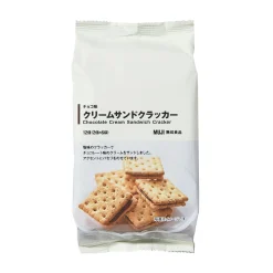 Chips, Snacks Et Fruits À Coque^Muji Biscuit sandwich à la crème au chocolat