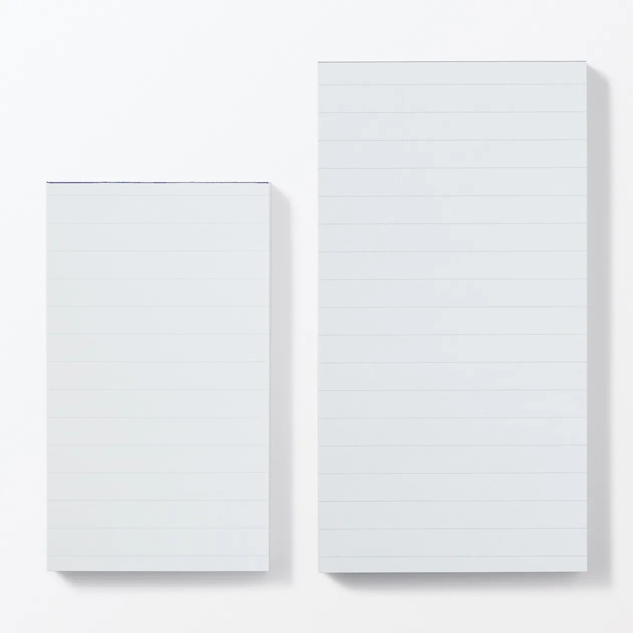 Cahiers À Lignes|Fournitures De Bureau^Muji Bloc-notes coloré à lignes horizontales, Grand