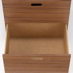 Étagères Modulables En Bois^Muji Bloc‐tiroir en noyer ‐ 2 tiroirs (Dont Eco‐part. 0,82 €)