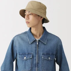 Chapeaux|Chapeaux^Muji Bob en sergé de coton