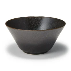 Vaisselle^Muji Bol à nouilles Mino Ware ‐ Glaçure noire