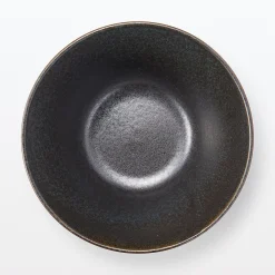 Vaisselle^Muji Bol à nouilles Mino Ware ‐ Glaçure noire