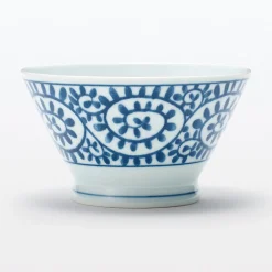 Vaisselle^Muji Bol à riz en porcelaine Hasami ‐ Motifs arabesque, Petite