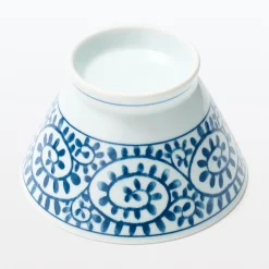 Vaisselle^Muji Bol à riz en porcelaine Hasami - Motif arabesque, Grande