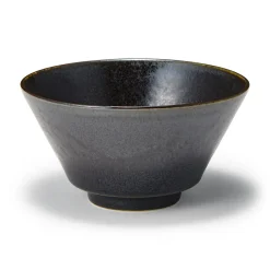 Vaisselle^Muji Bol à riz Mino Ware ‐ Glaçure noire