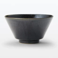 Vaisselle^Muji Bol à riz Mino Ware ‐ Glaçure noire