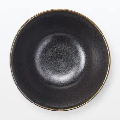 Vaisselle^Muji Bol à riz Mino Ware ‐ Glaçure noire