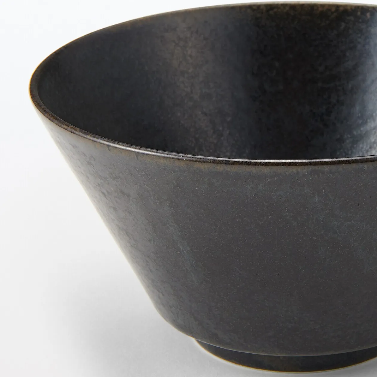 Vaisselle^Muji Bol Mino Ware ‐ Glaçure noire