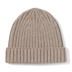 Chapeaux|Chapeaux^Muji Bonnet unisexe en laine côtelée antidémangeaisons