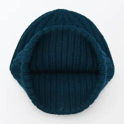 Chapeaux|Chapeaux^Muji Bonnet unisexe en laine côtelée antidémangeaisons