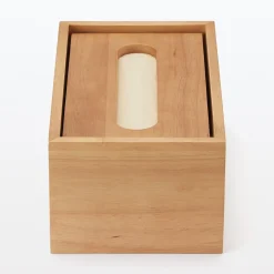 Rangements En Bois^Muji Boîte à mouchoirs en bois 20.5 x 11 x 8.5 cm