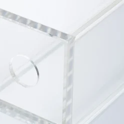 Rangements En Acrylique^Muji Boîte 4 tiroirs en acrylique L6.7X P17.5X H25cm