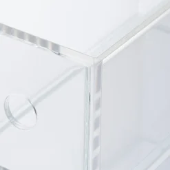 Rangements En Acrylique^Muji Boîte acrylique 3 tiroirs L8.6X P17X H25.2cm