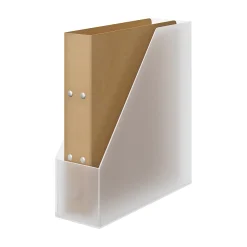 Petits Rangements En Polypropylène|Boîtes Et Rangement De Bureau^Muji Boîte archive en biais en PP L10X P27.7X H31.6cm