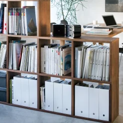 Petits Rangements En Polypropylène|Boîtes Et Rangement De Bureau^Muji Boîte archive grise en biais large en PP L15X P31.8X H27.6cm