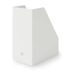 Petits Rangements En Polypropylène|Boîtes Et Rangement De Bureau^Muji Boîte archive grise en biais large en PP L15X P31.8X H27.6cm