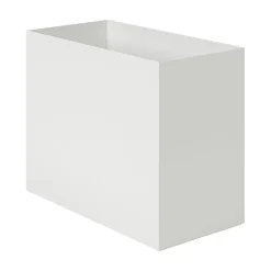 Petits Rangements En Polypropylène|Boîtes Et Rangement De Bureau^Muji Boîte archive grise large en PP L15X P32X H24cm