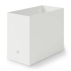 Petits Rangements En Polypropylène|Boîtes Et Rangement De Bureau^Muji Boîte archive grise large en PP L15X P32X H24cm