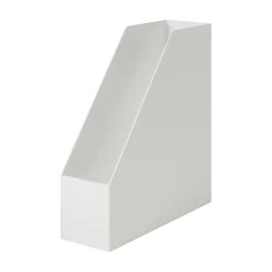 Petits Rangements En Polypropylène|Boîtes Et Rangement De Bureau^Muji Boîte archives grise en biais en PP L10X P27.7X 31.6cm