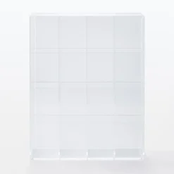 Rangements En Acrylique^Muji Boîte de collection en acrylique - 4 x 4