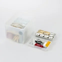 Rangements En Polypropylène^Muji Boîte de rangement ouverte en PP ‐ 50.5cm  L